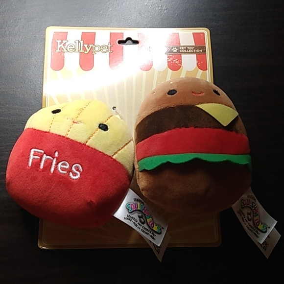 Squishmallows Dog Nwt Floyd And Carl Squishmallows Pet Toysthey